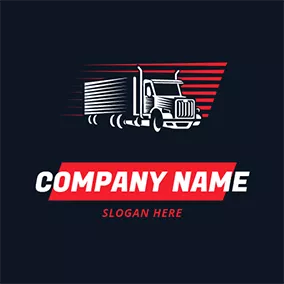 Driving Logo Cool Trailer logo design
