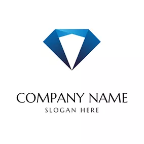 时尚 & 美容 Logo Folding Sapphire Logo logo design