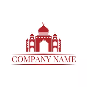 Logótipo De Restaurante Indian Food Restaurant Icon logo design