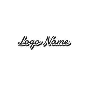 Cooles Text-Logo Stylish Handwritten Wordart logo design
