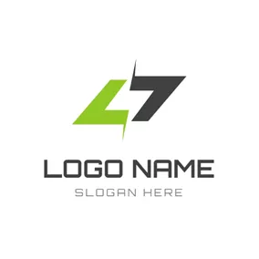 Logótipo De Ciência E Tecnologia White Lightning and Code logo design