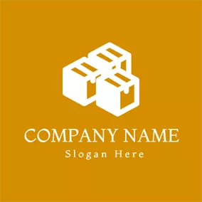 Speicher Logo Wooden Storage Box logo design