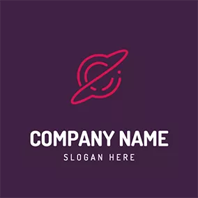 Science & Technology Logo Abstract and Simple Galaxy logo design