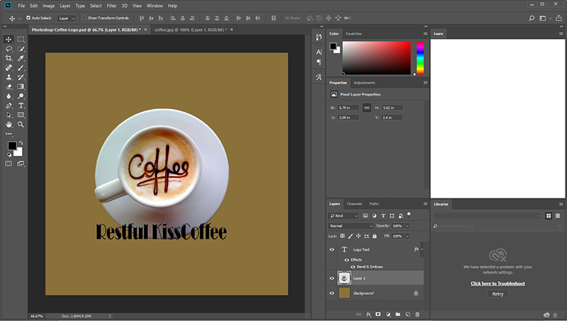 make logos on photoshop for mac