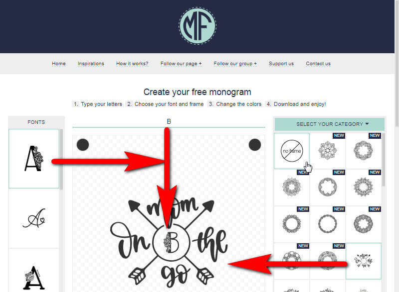 Download Best 5 Free Monogram Makers Easy For You Thousands Of Ideas