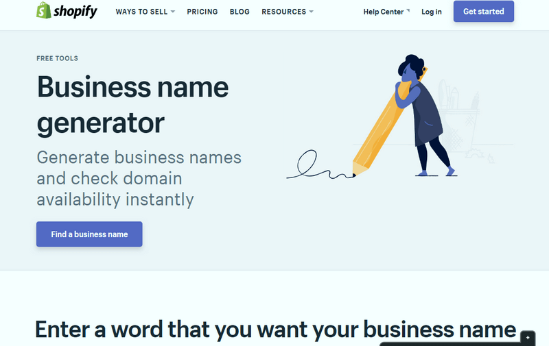 Business Shop Name Generator