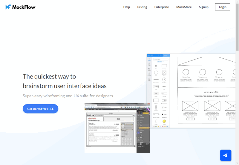 Mockflow Wireframe Free