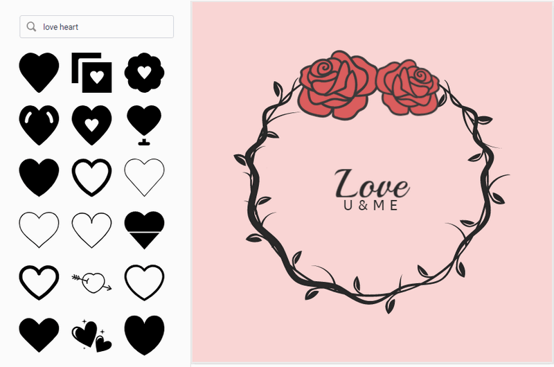 Downloadable GG Logo Galentine's Day Card