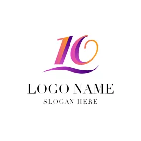 number 10 logo design