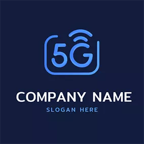Gのロゴ 5g Frame Simple logo design