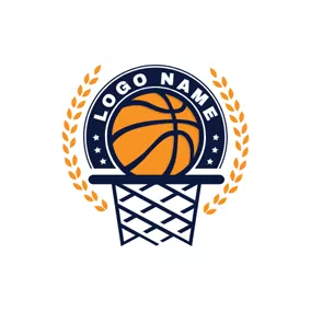 無料バスケットボールロゴデザイン Designevoのロゴメーカー