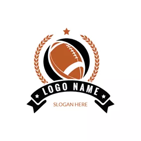 Ellipse Logo Black Banner and Croci Football logo design