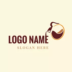 無料のコーヒーのロゴデザイン Designevoのロゴメーカー