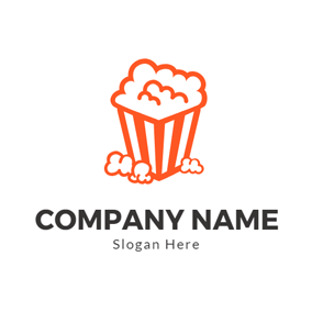 free popcorn logo designs designevo logo maker free popcorn logo designs designevo