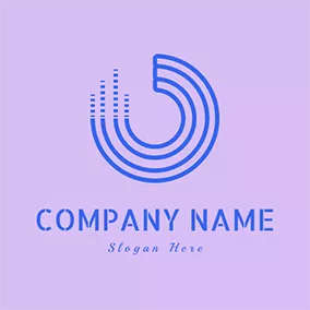 Disc Logo CD and Melody logo design