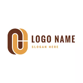 组合 Logo Digit Interlace Combination Letter C C logo design