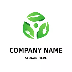 栄養　ロゴ Ecological Nutritionist Logo logo design
