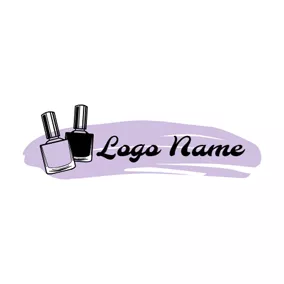 沙龍Logo Fashion and Beauty Nails logo design