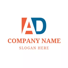 Advertising Logo Figure and Creative Ad Design logo design