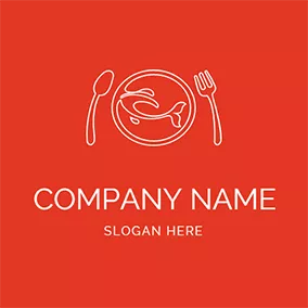 Logótipo De Caril Gourmet and Cutlery logo design