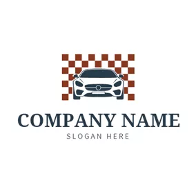 Logo for a car care club. a club to gather premium cars