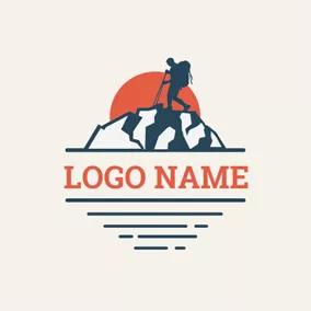 夏令營logo Holiday Camp Agency logo design