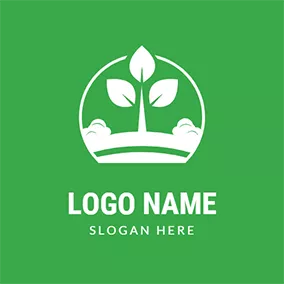 Nature Logo Land and Tree logo design