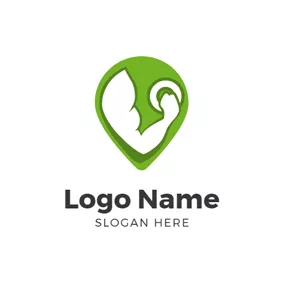 Equipment Logo Location and Strong Arm logo design