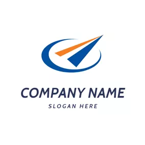 Draw Logo Paper Plane and Airline logo design