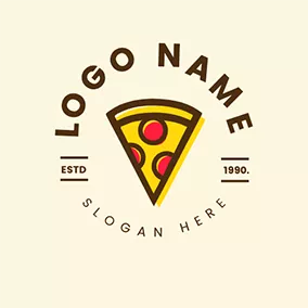 Logótipo De Cozinhar Pizza Menu Logo logo design