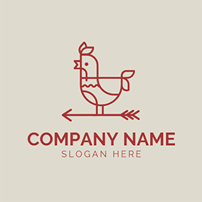 Free Chicken Logo Designs Designevo Logo Maker
