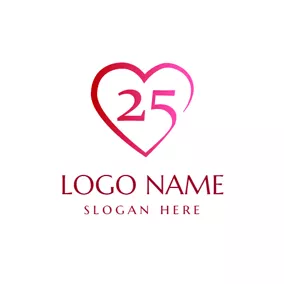 25th company anniversary logo