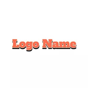 Facebook Logo Regular Shadow Wide Font Style logo design