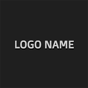 Facebook Logo Simple and Regular White Font Style logo design