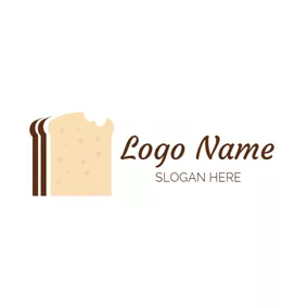 Delicious Logo Simple Delicious Sandwich logo design