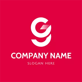 Gのロゴ Simple Digital Letter G G logo design