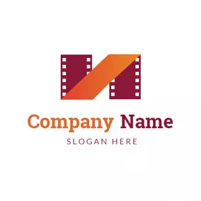 Logótipo De Produção Simple Photographic Film logo design