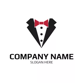 雑誌ロゴ Simple Western Style Suit logo design