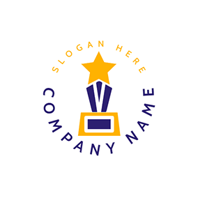 Stern Logo Star Trophy Championship logo design