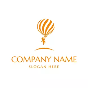 balloon logo design