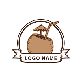 Free Coconut Logo Designs | DesignEvo Logo Maker