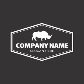 Free Rhino Logo Designs Designevo Logo Maker