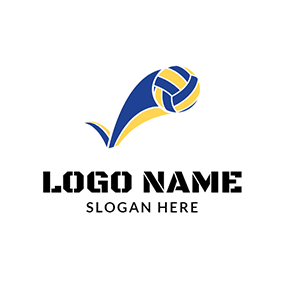 Free Volleyball Logo Designs | DesignEvo Logo Maker