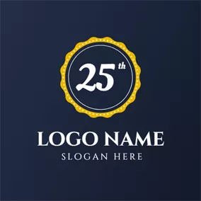 anniversary logos design