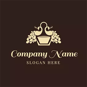 Gold Perfume Logo Template